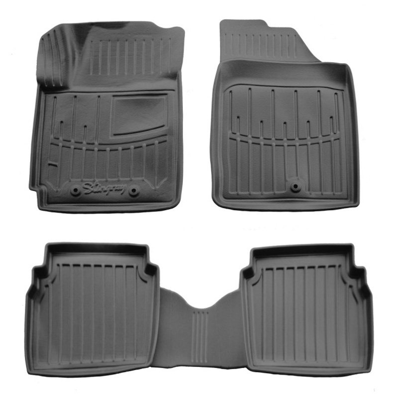 Автокилимки Stingray HYUNDAI i10 PA 2007-2013 design 2020 3D комплект з 4шт (5009394)
