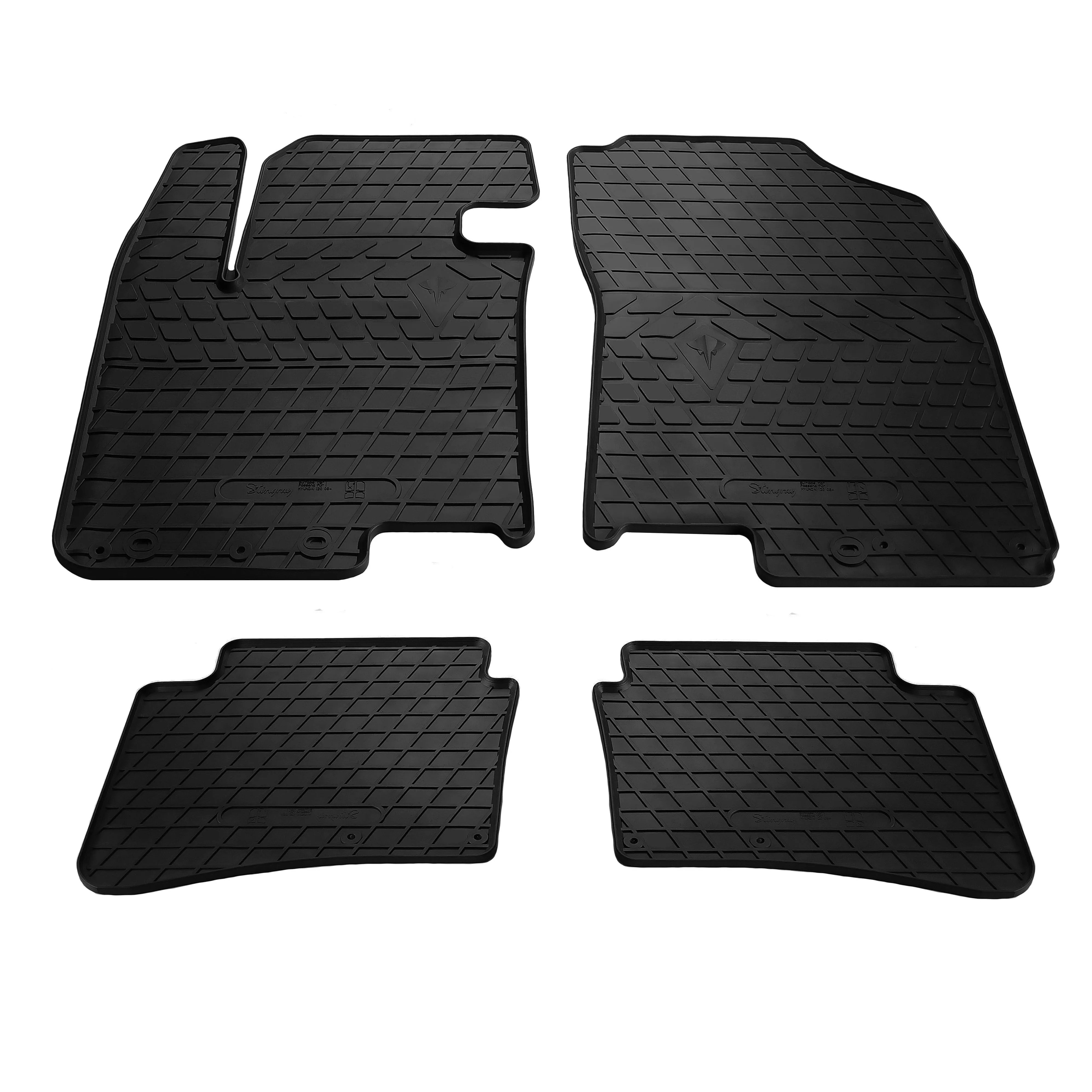 Автокилимки Stingray HYUNDAI i20 08- (design 2016) 4шт чорні (1009194) Автокилимки Stingray HYUNDAI i20 08- (design 2016) 4шт чорні (1009194)