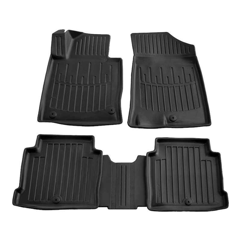 Автокилимки Stingray HYUNDAI Sonata / LF 2014-2019 / KIA Optima / JF 2015-2020 design 2020 3D комплект з 5шт (5009085)