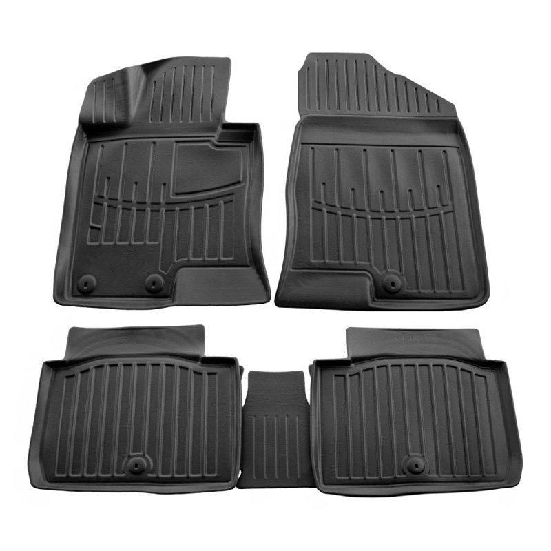 Автокилимки Stingray HYUNDAI Sonata YF 2009-2014 / KIA Optima TF 2010-2015 design 2020 3D комплект з 5шт (5009285)