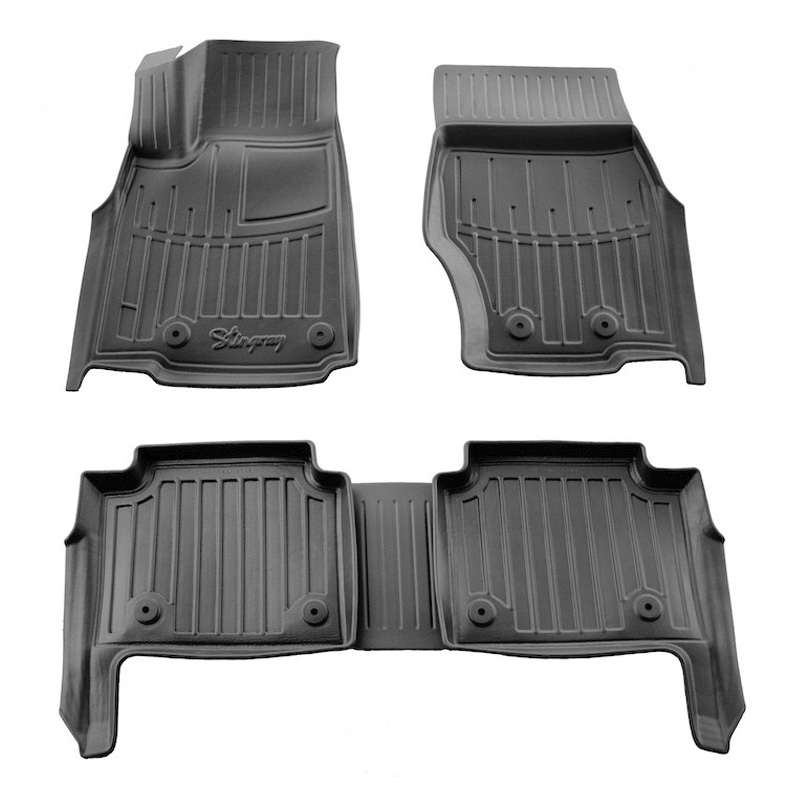 Автоковрики Stingray JEEP Grand Cherokee / WL 2021-... 5 seats design 2020 3D комплект с 5шт (5046125)