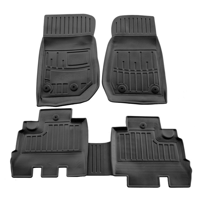 Автоковрики Stingray JEEP Wrangler JK 5 doors 2007-2018 design 2020 3D комплект с 5шт (5046065)