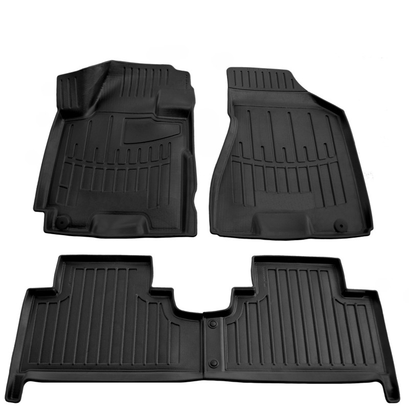 Автоковрики Stingray KIA Sportage JE 2004-2010 design 2020 3D комплект с 4шт (5010034)