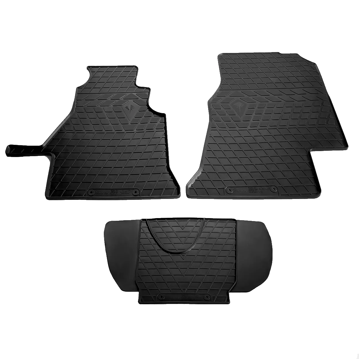 Автокилимки Stingray MB W901-905 Sprinter 95-/VW LT 2 95- (1+2) (design 2016) 3шт чорні (1012283) Автокилимки Stingray MB W901-905 Sprinter 95-/VW LT 2 95- (1+2) (design 2016) 3шт чорні (1012283)