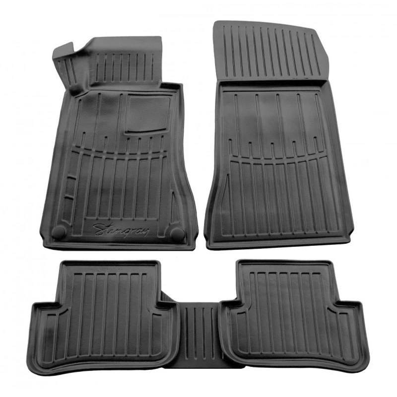 Автокилимки Stingray MERCEDES BENZ W202 C 1993-2001 design 2020 3D комплект з 5шт (5012175)
