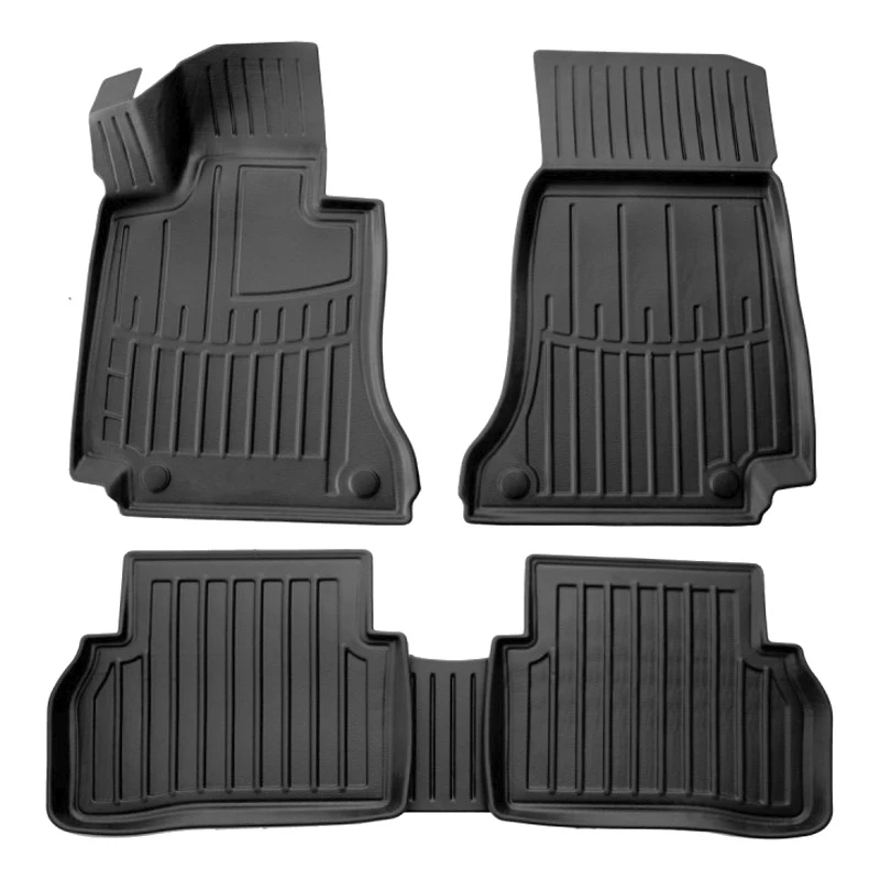 Автоковрики Stingray MERCEDES BENZ W205 C 2014-2021 design 2020 3D комплект с 5шт (5012135)