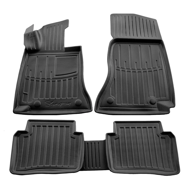 Автоковрики Stingray MERCEDES BENZ W206 C 2021-... design 2020 3D комплект с 5шт (5012145)