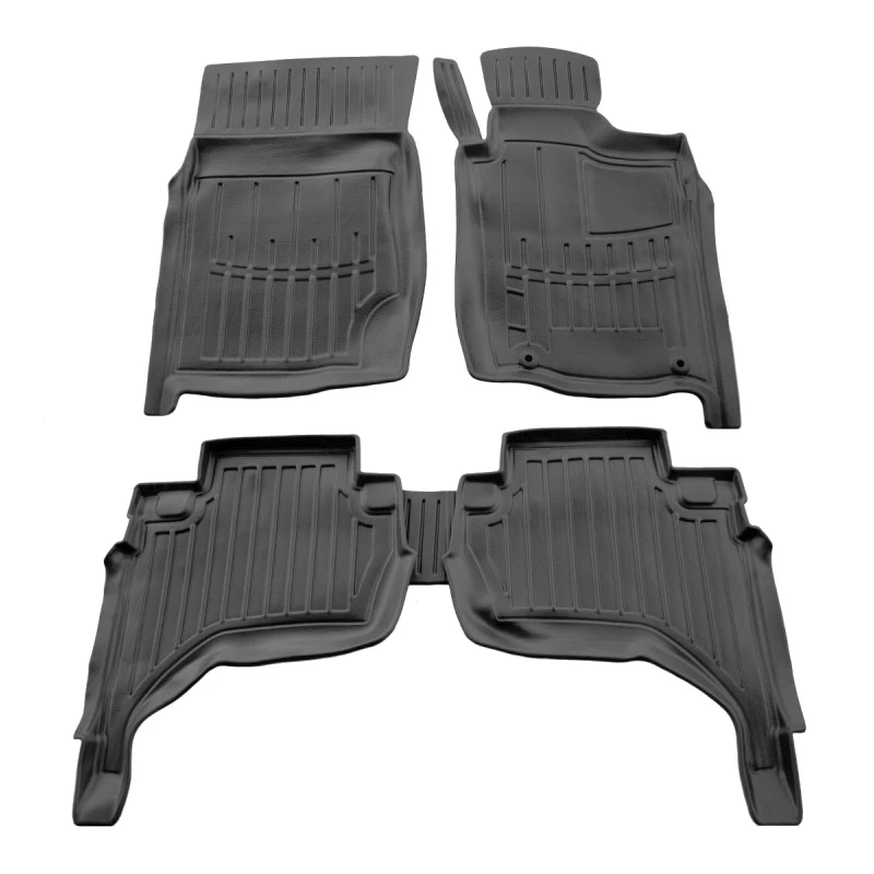 Автокилимки Stingray MITSUBISHI L200 2006-2015 design 2020 3D комплект з 5шт (5013165)