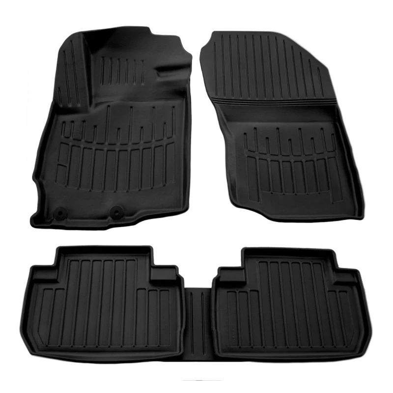 Автоковрики Stingray MITSUBISHI Outlander 2012-2020 design 2020 3D комплект с 5шт (5013015)