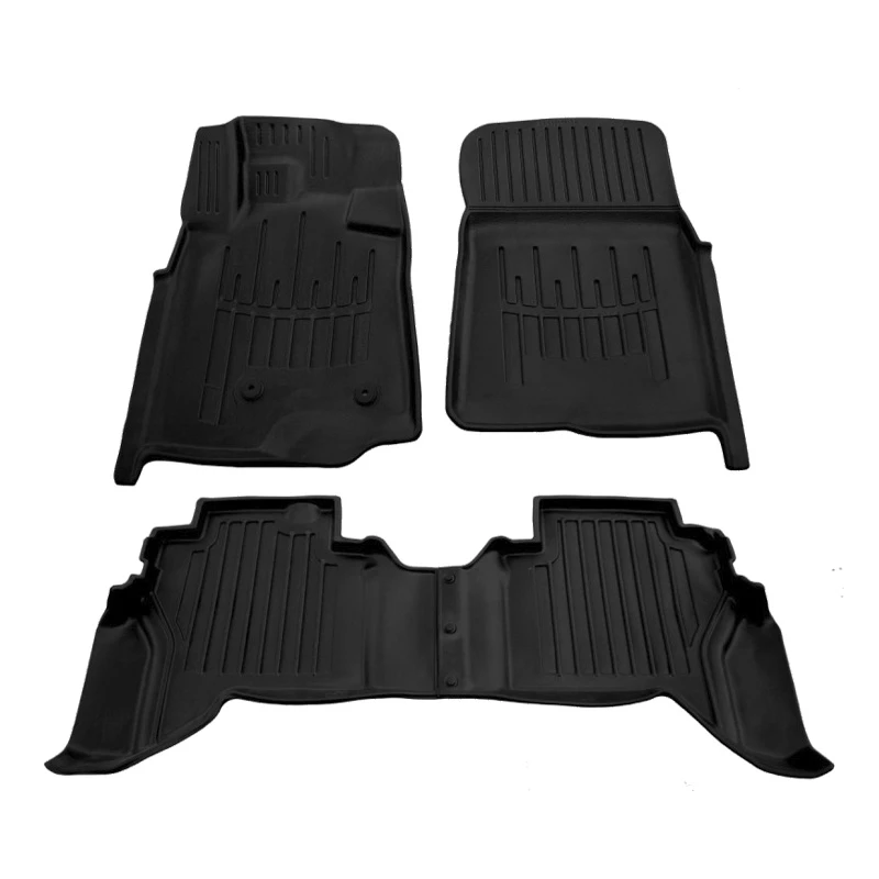 Автокилимки Stingray MITSUBISHI Pajero Wagon IV V80 2006-... design 2020 3D комплект з 4шт (5013034)