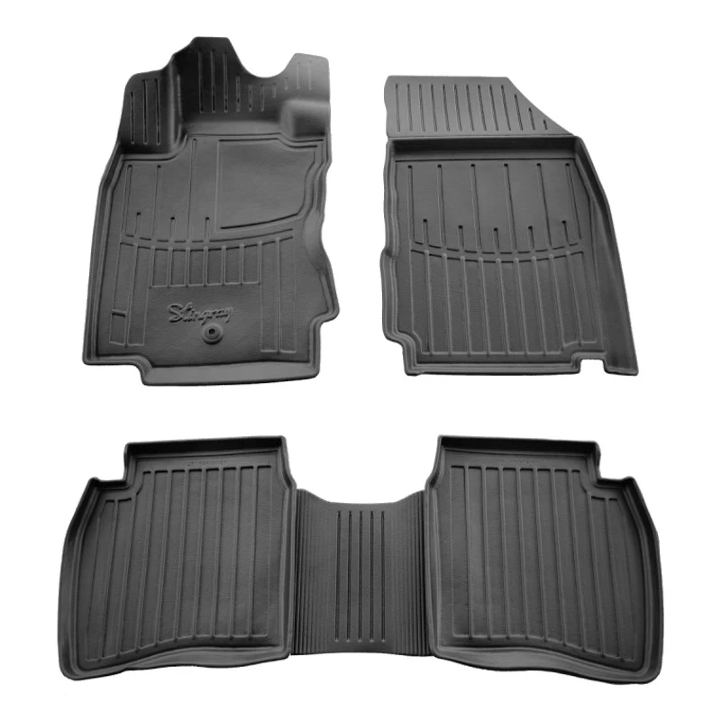 Автокилимки Stingray NISSAN Note E11 2004-2013 design 2020 3D комплект з 5шт (5014245)