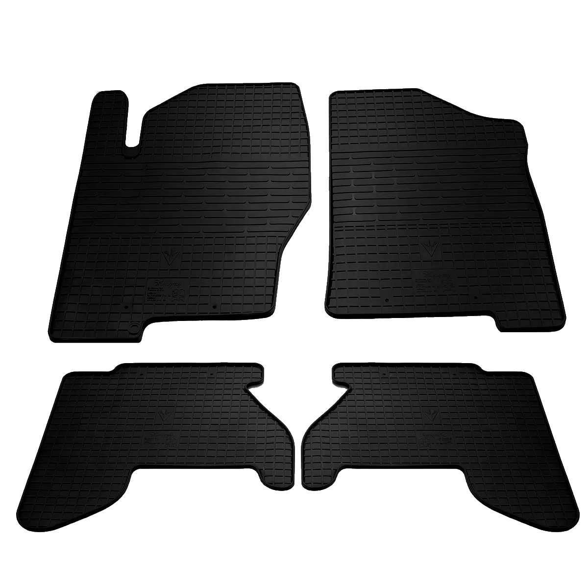 Автоковрики Stingray NISSAN Pathfinder R51 05-10 4шт черные (1014154)
