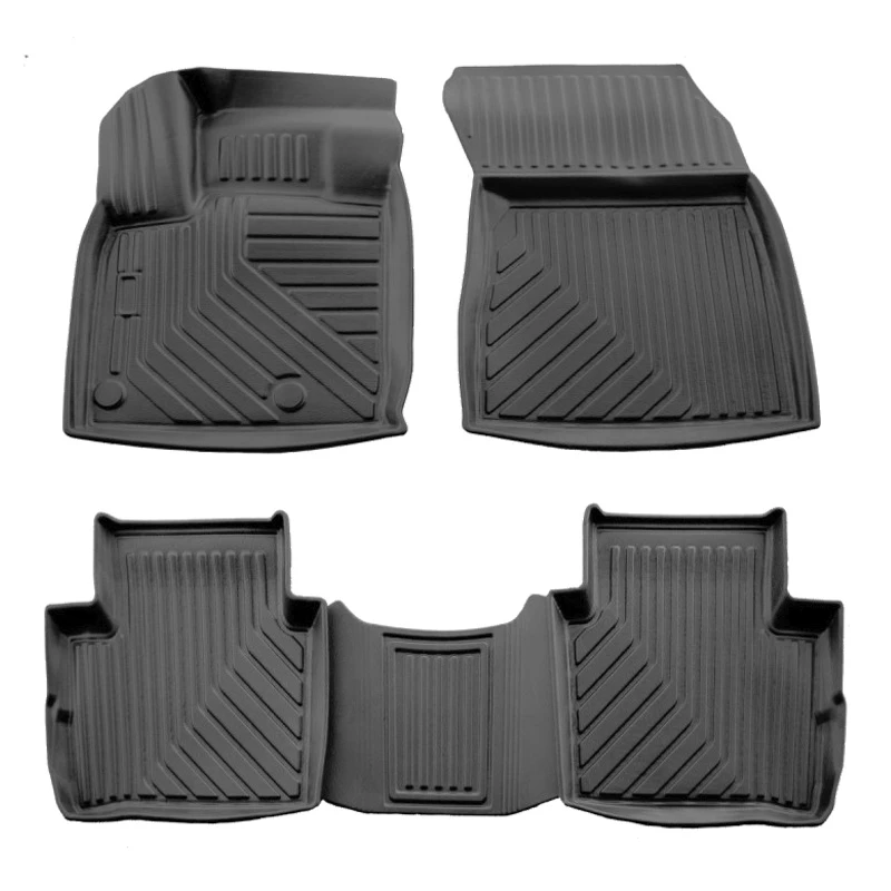 Автоковрики Stingray NISSAN Qashqai J12 2021-... design 2024 3D комплект с 4шт (5014264)
