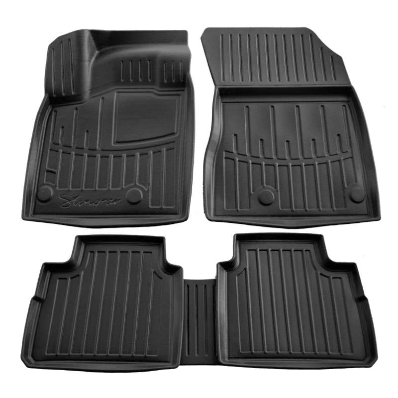 Автоковрики Stingray Nissan X-Trail T33 2021-... / Rogue T33 2021-... design 2020 3D комплект с 5шт (5014135)