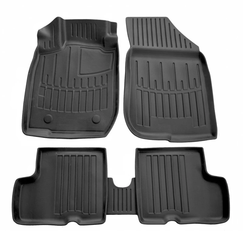 Автоковрики Stingray RENAULT Duster I 2010-2018 2WD design 2020 3D комплект с 5шт (5018275)