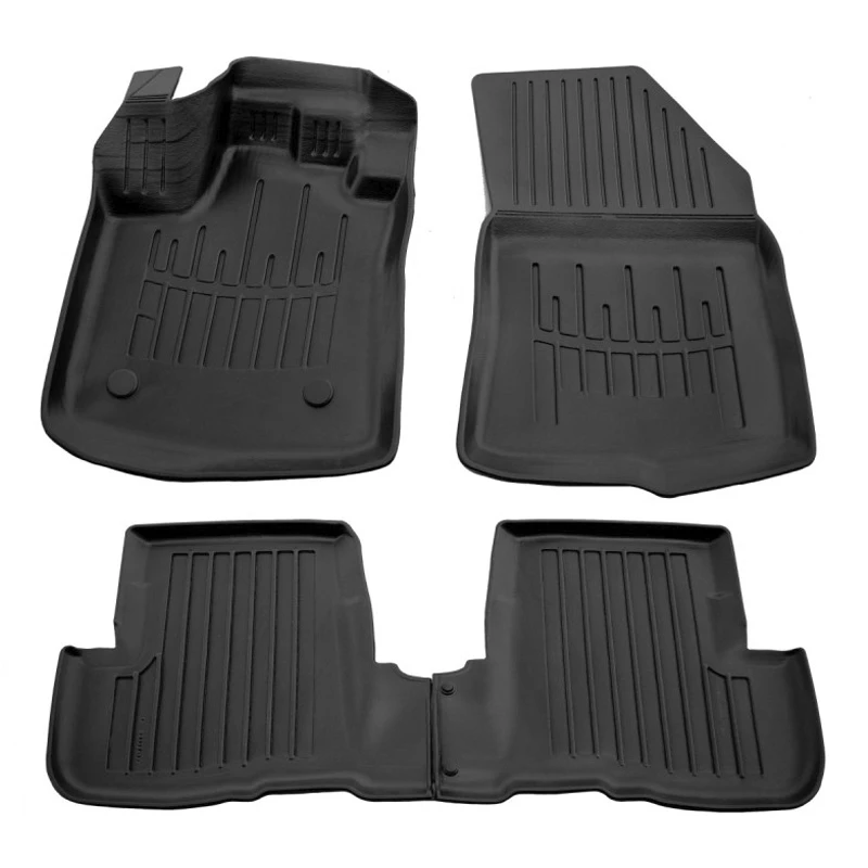 Автоковрики Stingray RENAULT Lodgy 2012-2022 / DACIA Lodgy 2012-2022 design 2020 3D комплект с 4шт (5018044)