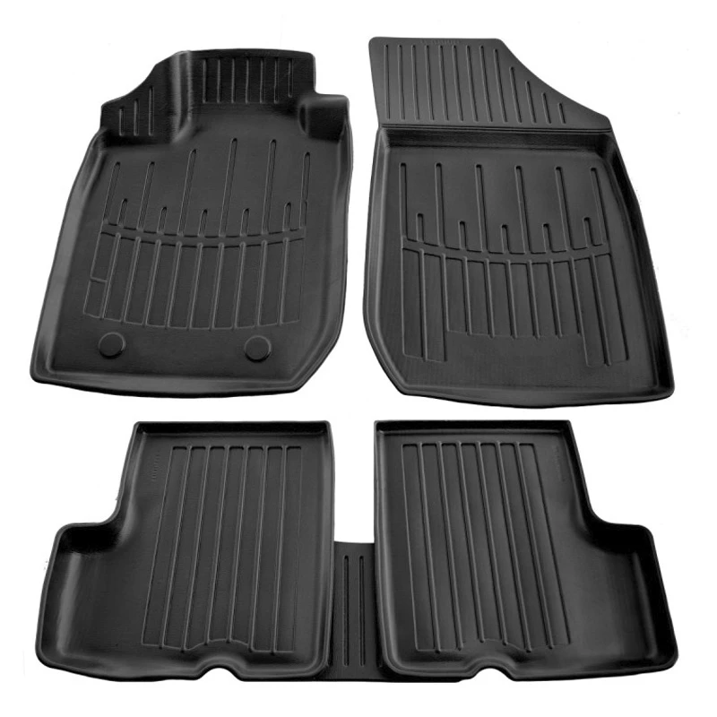 Автоковрики Stingray RENAULT Logan 2004–2012 / Logan MCV 2006–2012 design 2020 3D комплект с 5шт (5018175)