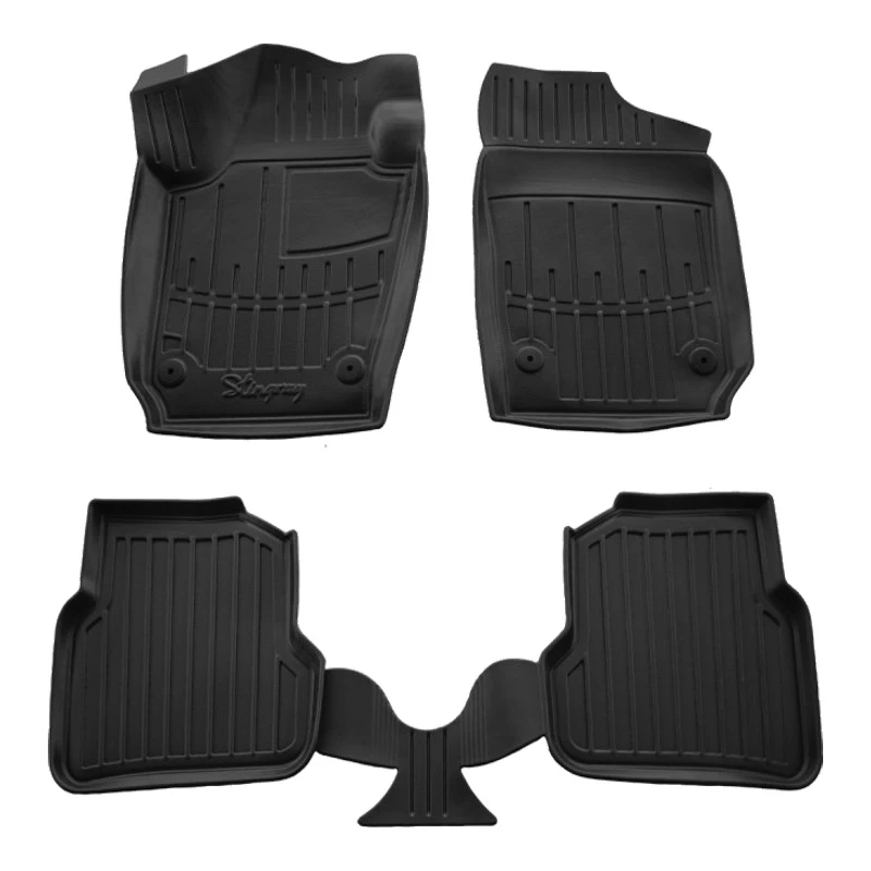 Автоковрики Stingray SEAT Ibiza IV 6J 2008-2017 design 2020 3D комплект с 4шт (5048034)