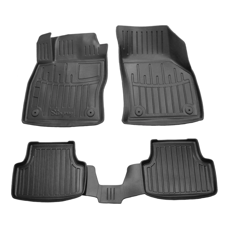 Автоковрики Stingray SKODA Octavia III A7 2013-2020 / VOLKSWAGEN Jetta VII A7 2018-... design 2020 3D комплект с 4шт (5020055)