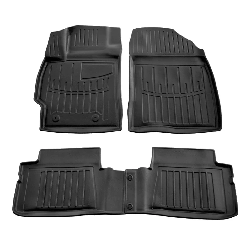 Автокилимки Stingray TOYOTA Corolla E140 2006-2012 / Auris E150 2007-2012 design 2020 3D комплект з 5шт (5022154)