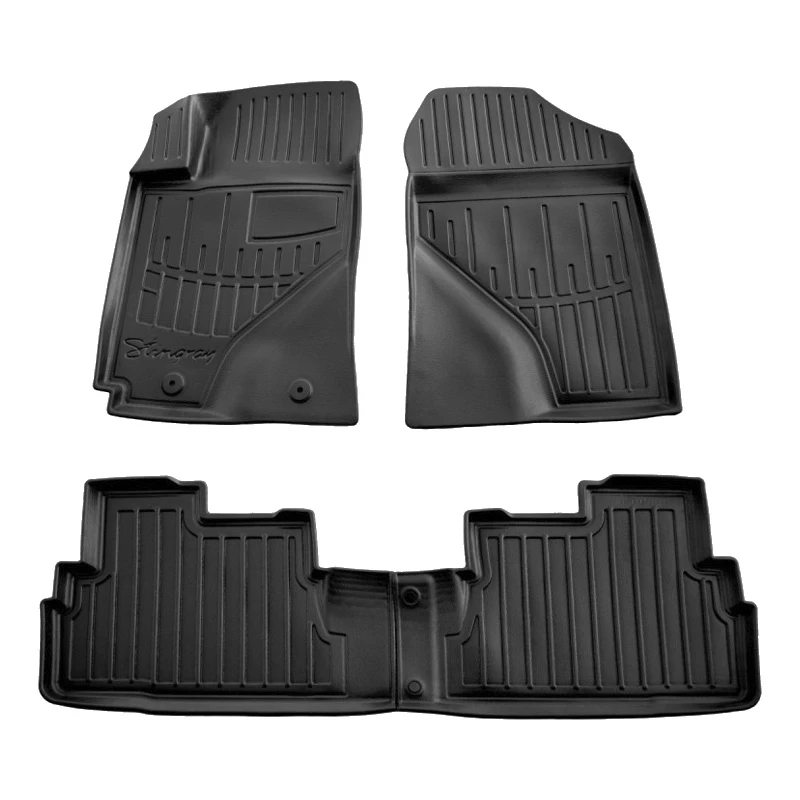 Автоковрики Stingray TOYOTA Corolla Verso ZER/ZZE 2004-2009 design 2020 3D комплект с 4шт (5022174)