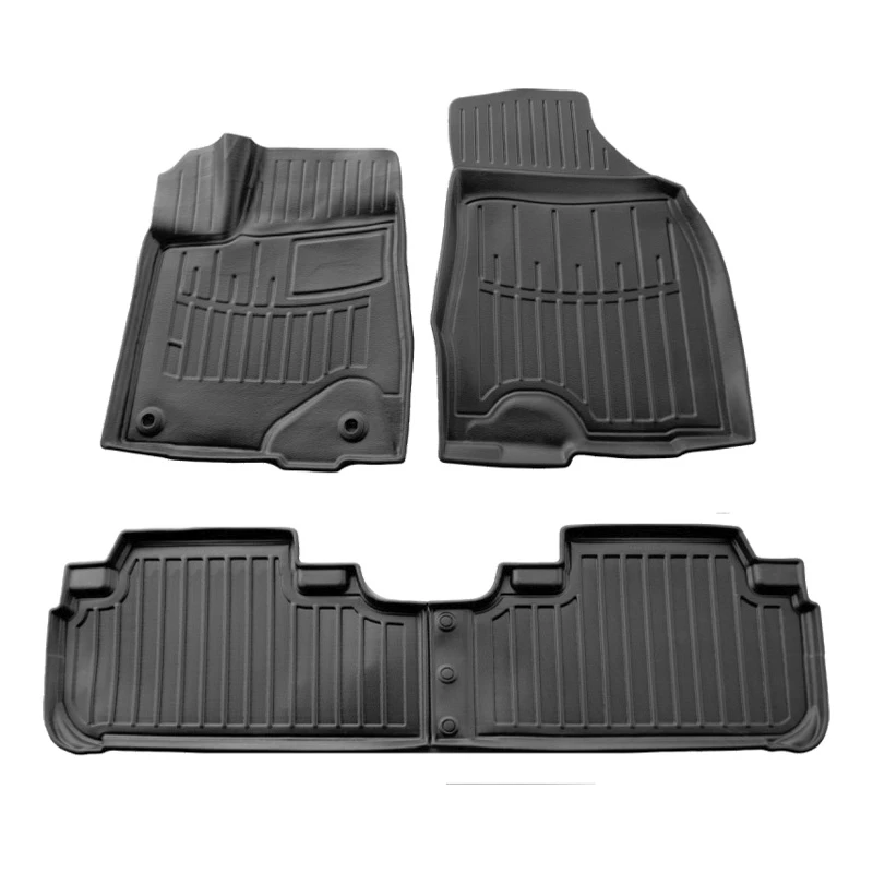 Автоковрики Stingray TOYOTA Highlander XU50 2013-2019 design 2020 3D комплект с 4шт (5022374)