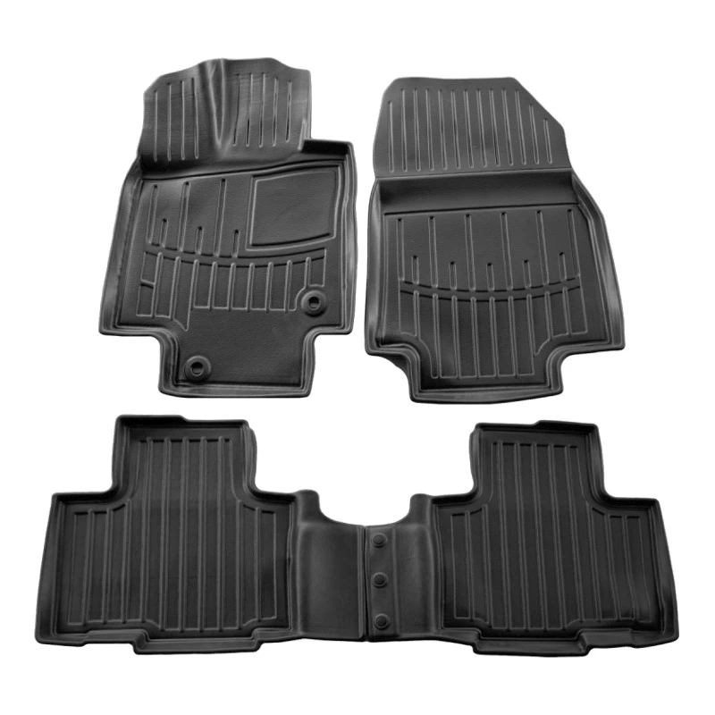 Автоковрики Stingray TOYOTA Highlander XU70 2019-... design 2020 3D комплект с 4шт (5022384)
