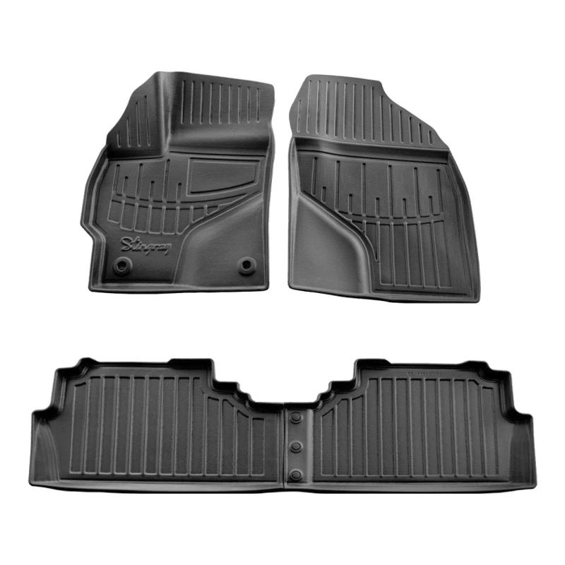 Автокилимки Stingray TOYOTA Prius V 2011-2015 design 2020 3D комплект з 4шт (5022464)