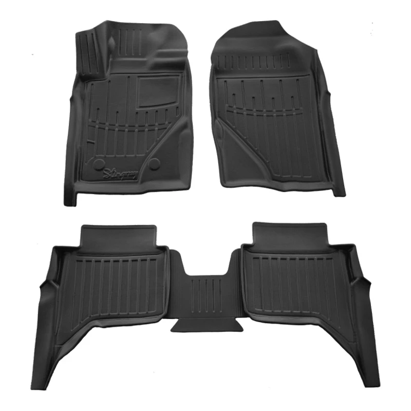 Автоковрики Stingray VOLKSWAGEN Amarok NF 2022-... design 2020 3D комплект с 5шт (5024445)