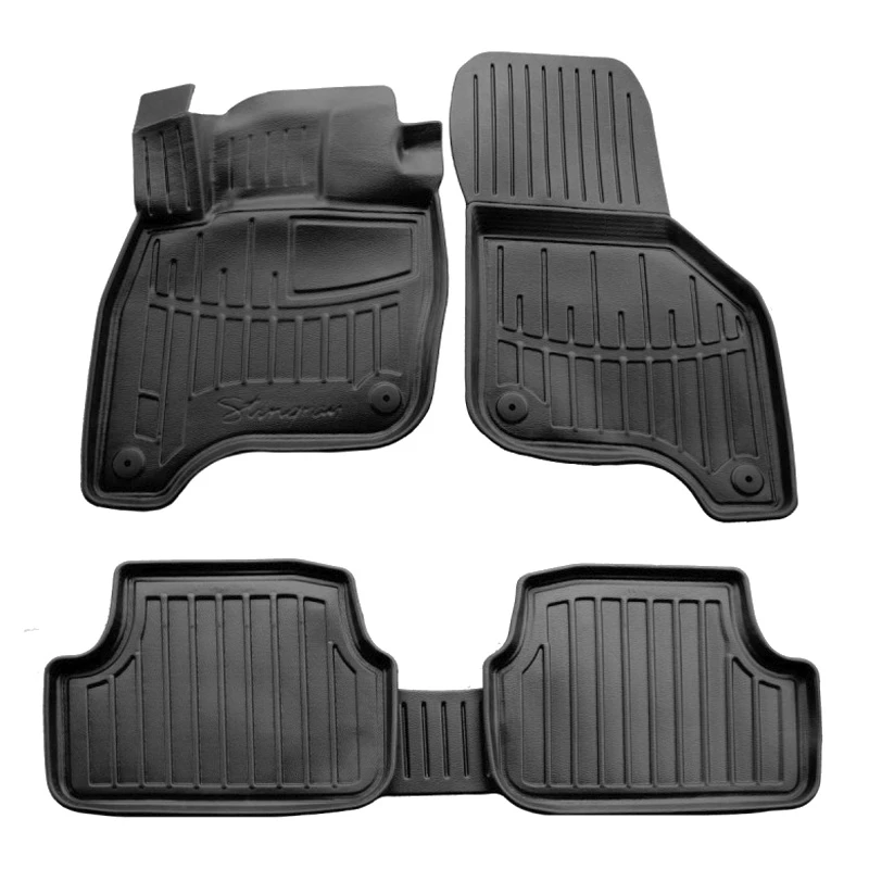 Автоковрики Stingray VOLKSWAGEN e-Golf 2012-2020 design 2020 3D комплект с 5шт (5024355)