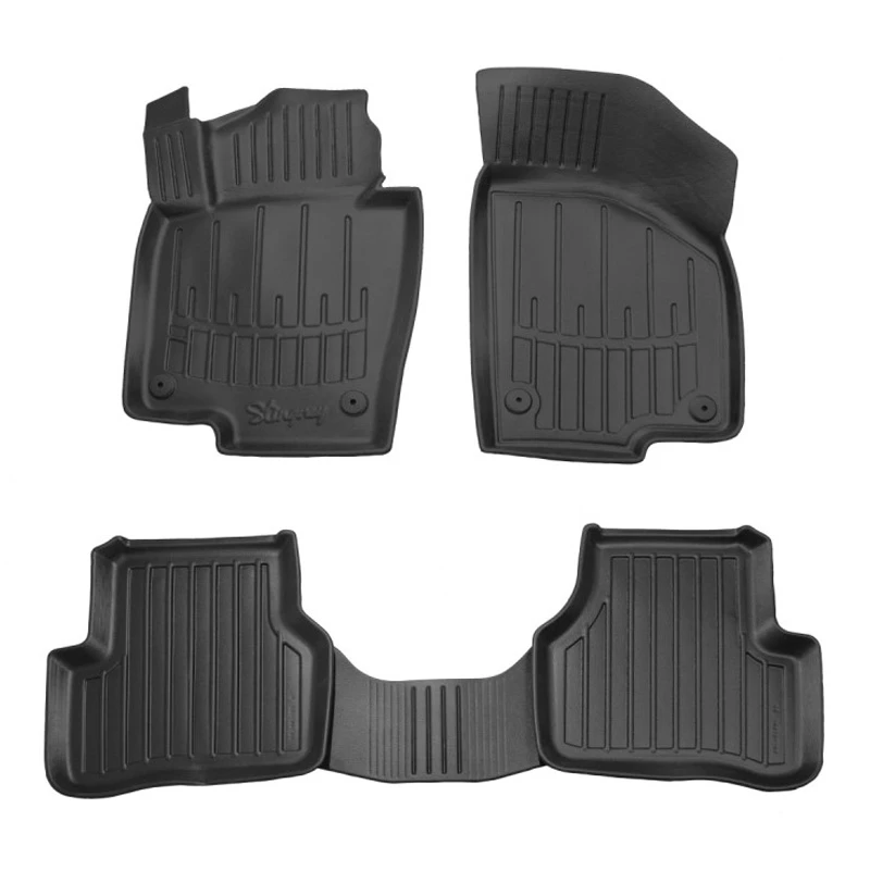 Автоковрики Stingray VOLKSWAGEN Passat B7 2010-2014 design 2020 3D комплект с 5шт (5024025)