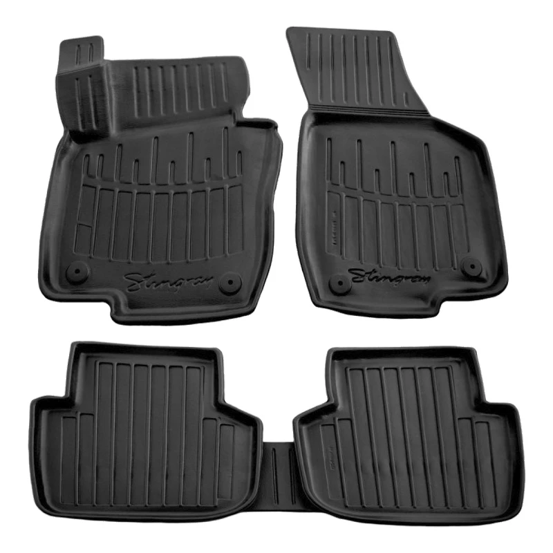 Автоковрики Stingray VOLKSWAGEN Passat B7 NMS 2011-2018 / Passat B8 NMS II 2018-... design 2020 3D комплект с 5шт (5024145)