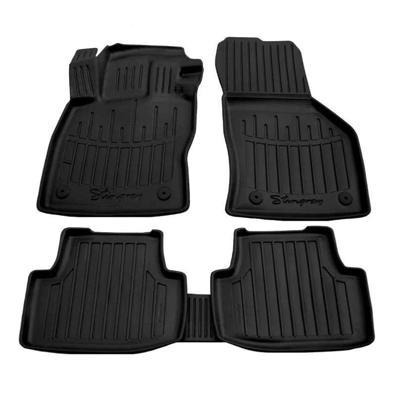 Автоковрики Stingray VOLKSWAGEN Passat B8 2014-.. design 2020 3D комплект с 5шт (5024055)