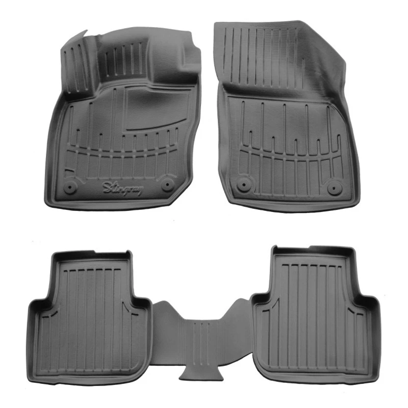 Автоковрики Stingray VOLKSWAGEN Tiguan III 2024-... design 2020 3D комплект с 4шт (5024434)
