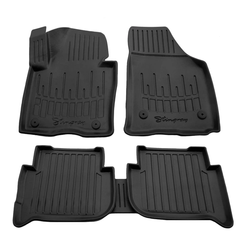 Автоковрики Stingray VOLKSWAGEN Touran I 2003-2015 design 2020 3D комплект с 5шт (5024075)