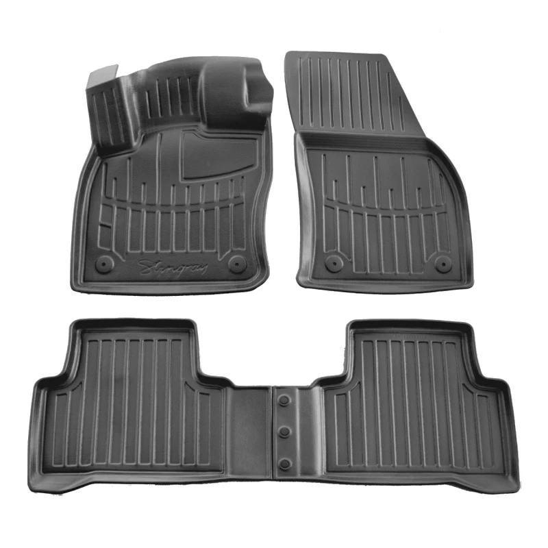 Автокилимки Stingray VOLKSWAGEN Touran II 2015-... design 2020 3D комплект з 4шт (5024344)