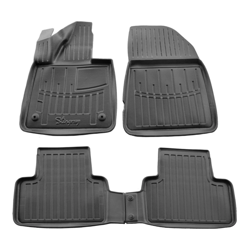 Автоковрики Stingray VOLVO EX30 2023-... design 2020 3D комплект с 4шт (5037134)