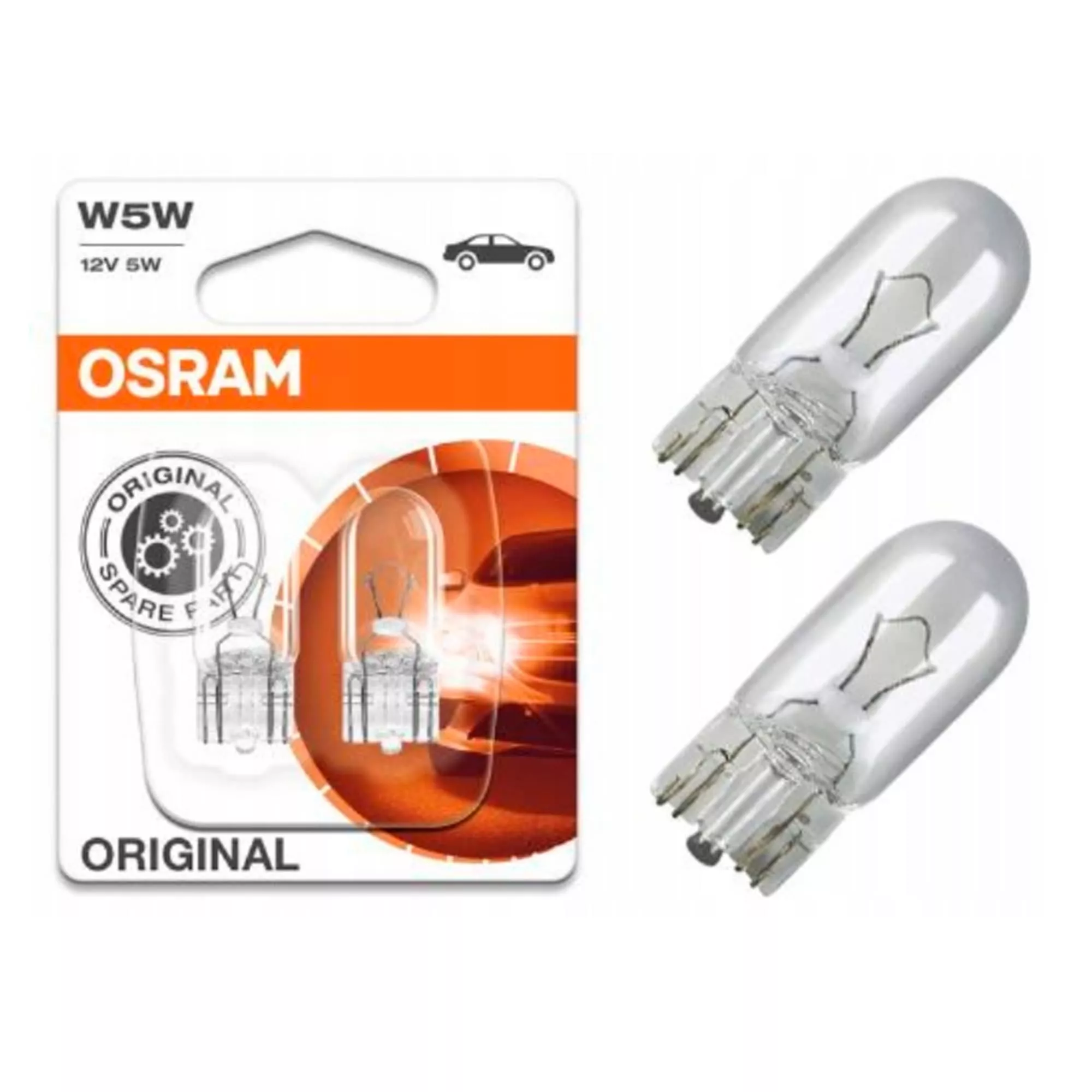 Лампа Osram Original Line W5W 12V 5W 2825_02B