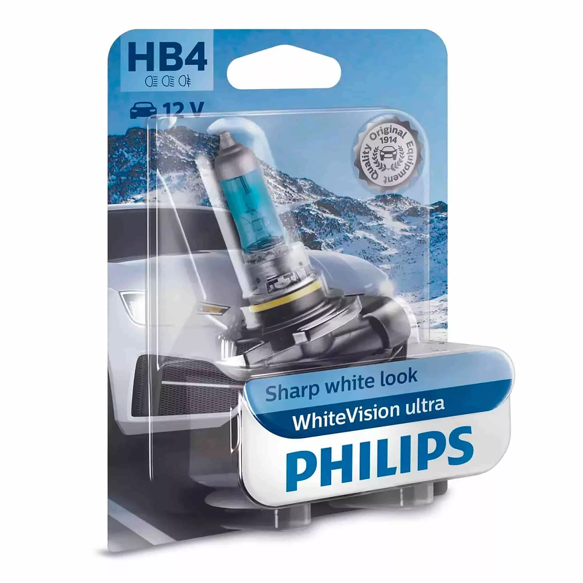 Лампа Philips WhiteVision Ultra HB4 12V 51W 9006WVUB1