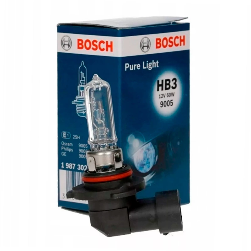 Лампа Bosch Pure Light HB3 12V 60W 1987302152