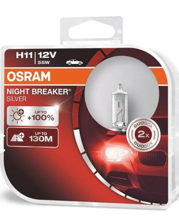Лампа Osram Night Breaker Silver H11 12V 55W 64211NBS