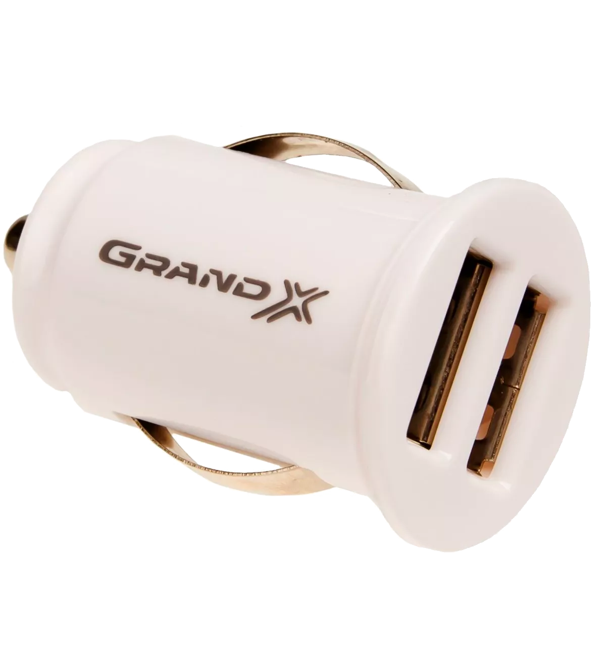 Автомобильное зарядное устройство Grand-X CH02WC (2USB 2.1A) White + кабель MicroUSB Автомобильное зарядное устройство Grand-X CH02WC (2USB 2.1A) White + кабель MicroUSB