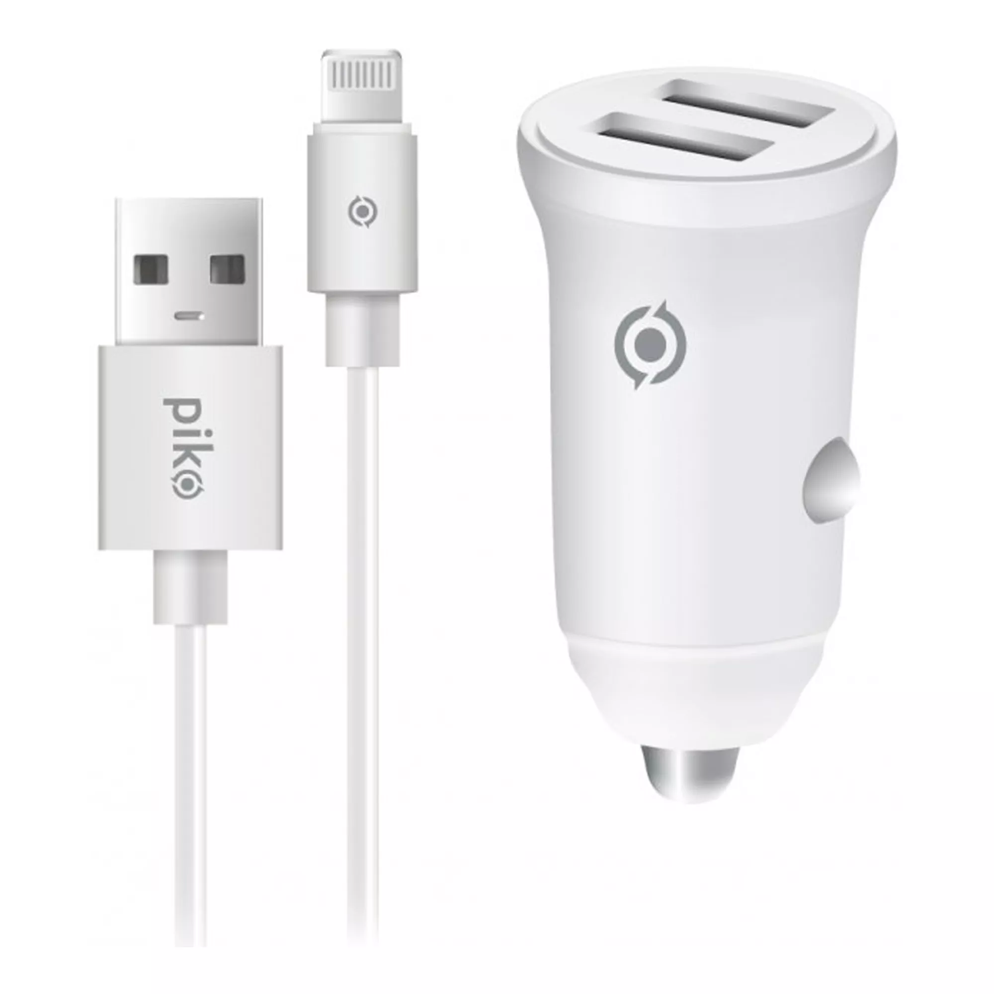 Автомобильное зарядное устройство Piko 2USB3,1A (CC-312) (538810) Автомобильное зарядное устройство Piko 2USB3,1A (CC-312) (538810)