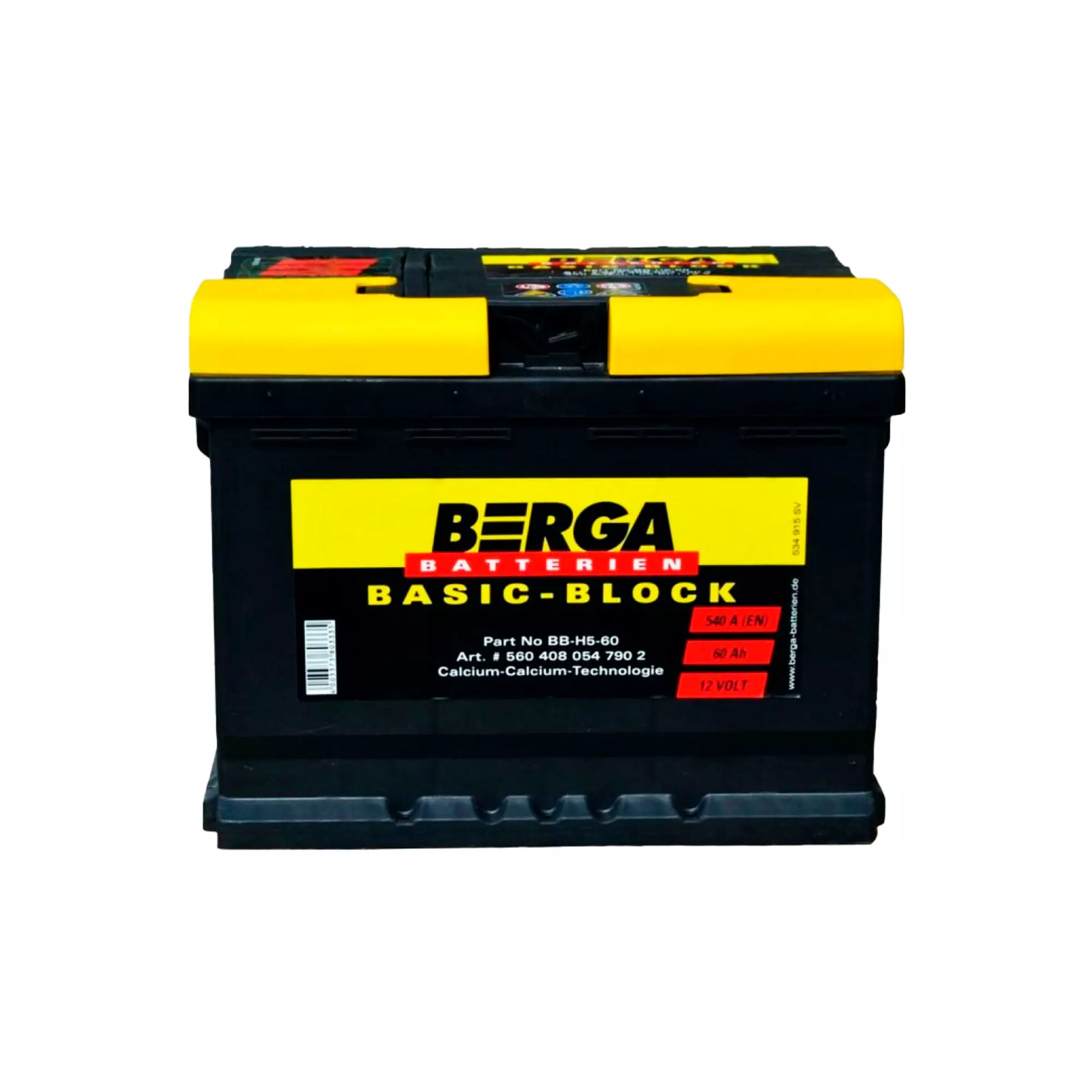 Автомобильный аккумулятор BERGA Basicblock 6CT-60Ah Аз ASIA 510A (560413051) Автомобильный аккумулятор BERGA Basicblock 6CT-60Ah Аз ASIA 510A (560413051)