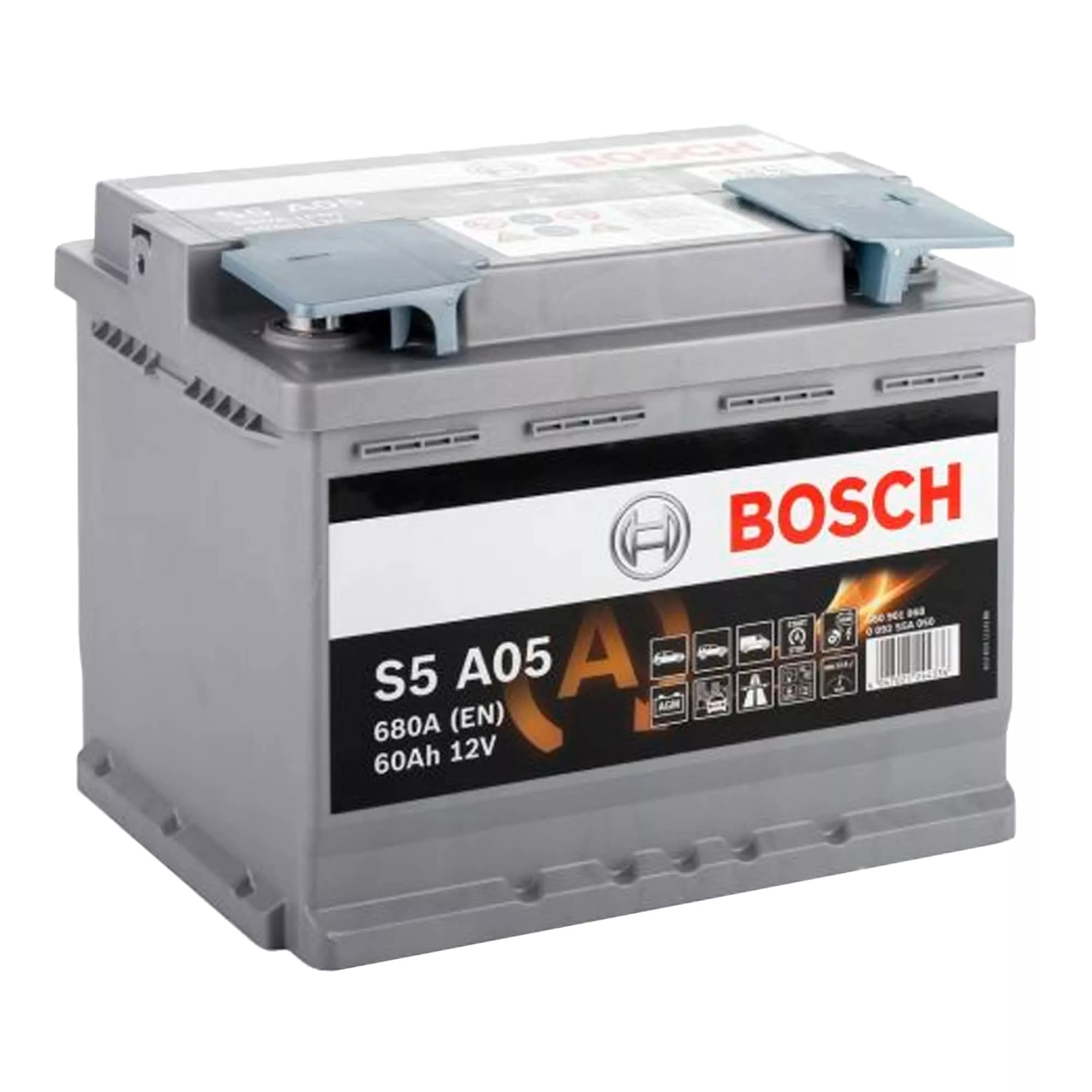 Автомобильный аккумулятор BOSCH 6CT-60 AGM АзЕ (0092S5A050)