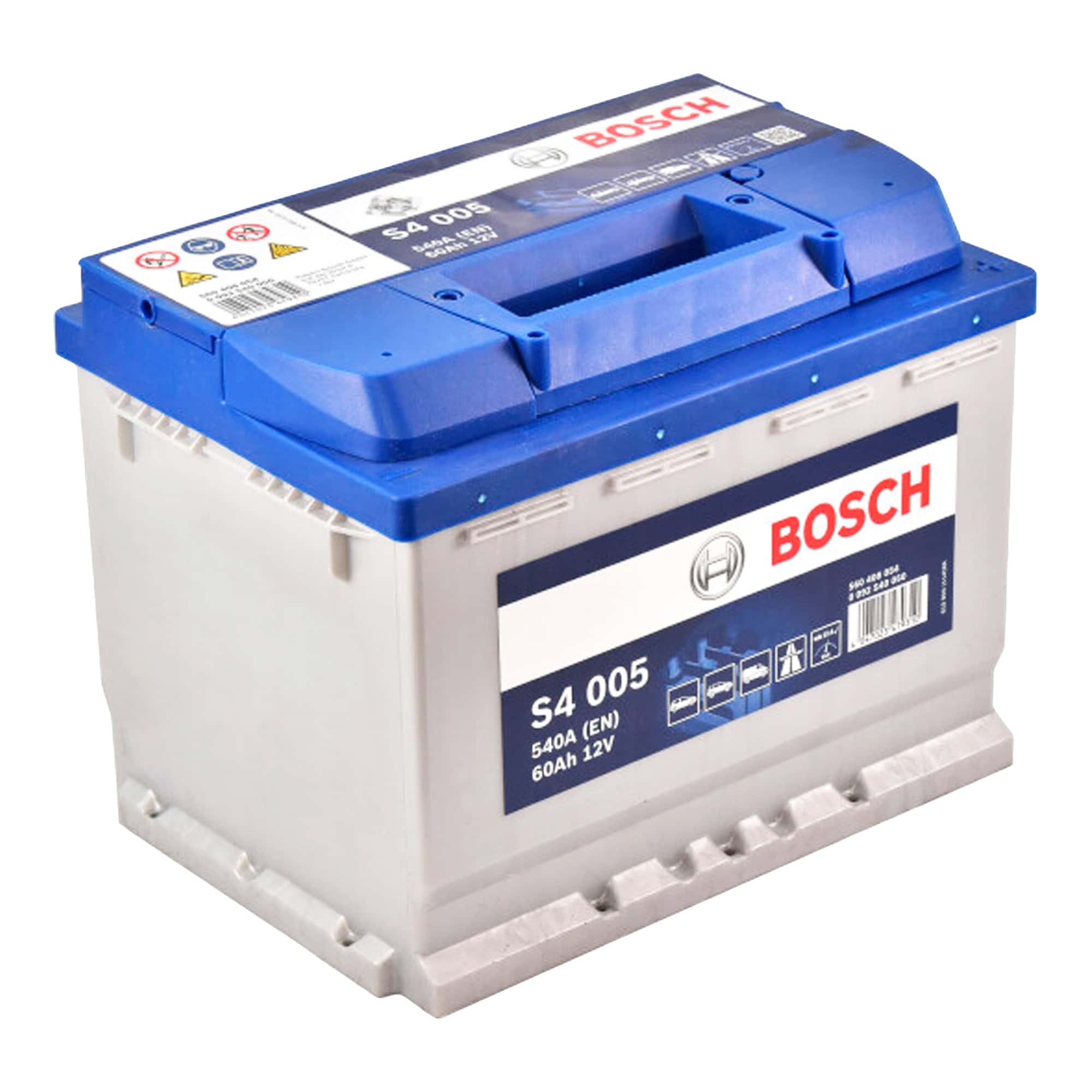 Аккумулятор Bosch S4 6CT-60Ah (-/+) (0092S40050)