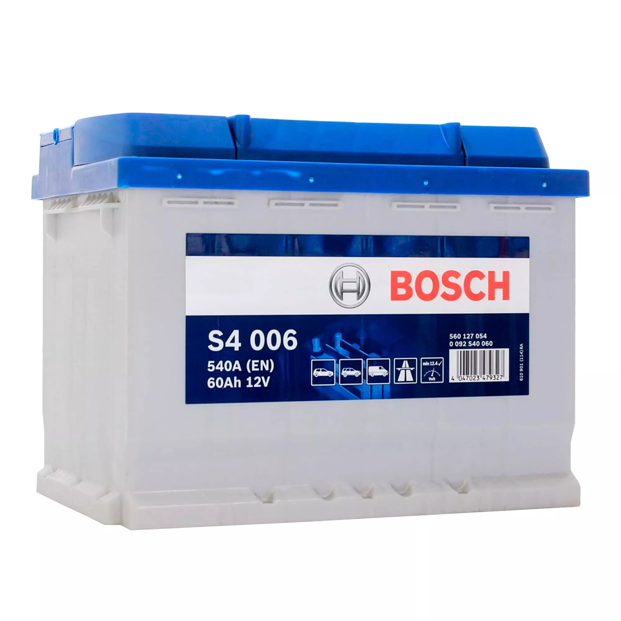 Автомобільний акумулятор BOSCH S4 6CT-60 (0092S40060)