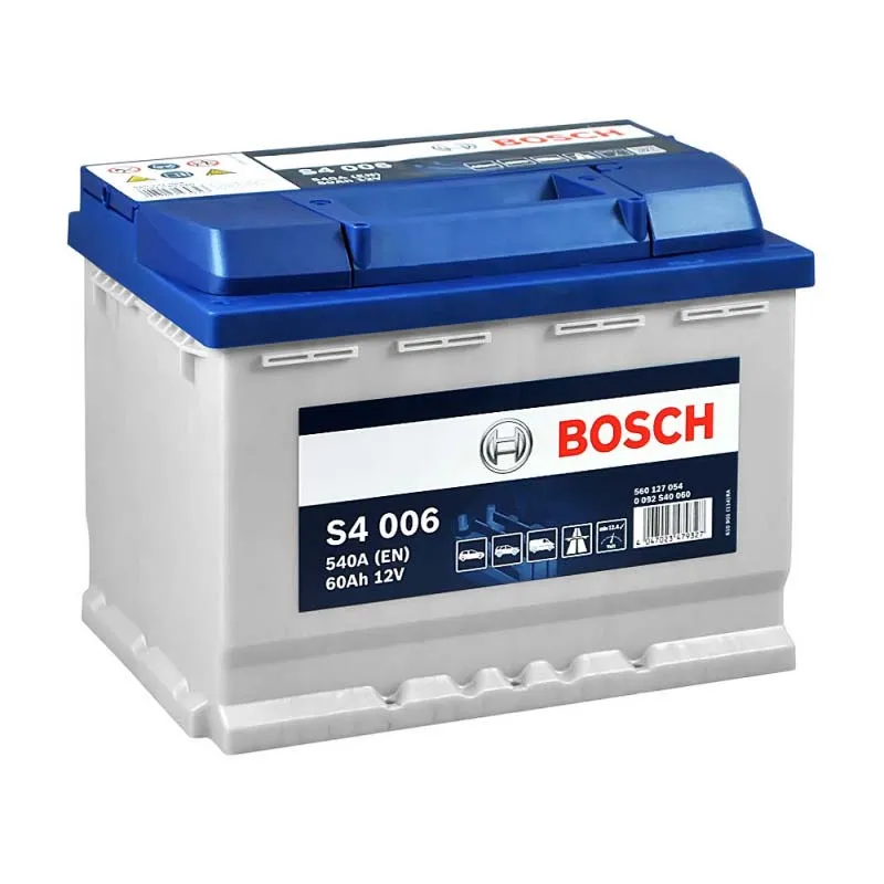 Автомобільний акумулятор BOSCH S4 006 6CT-60Ah Аз (0092S40060)