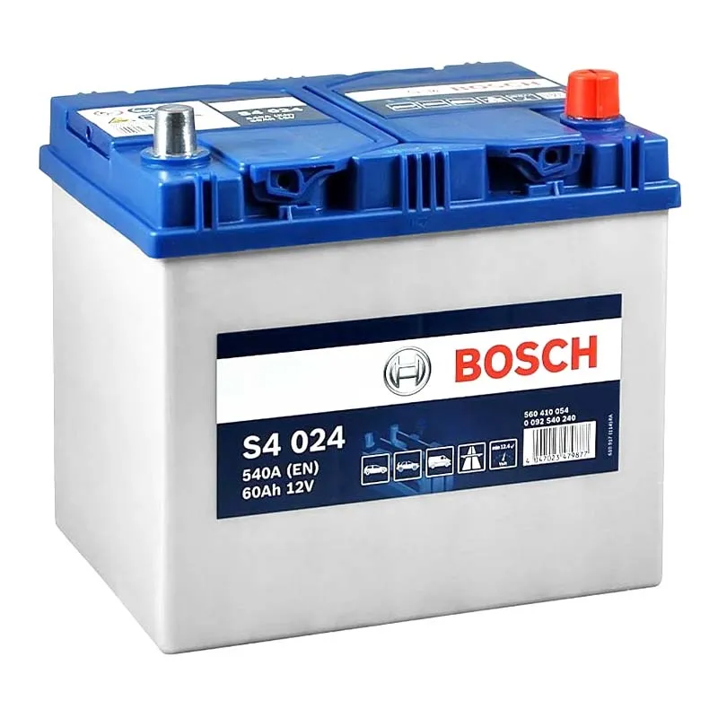 Автомобільний акумулятор BOSCH S4 024 6CT-60Ah Asia АзЕ (0092S40240)