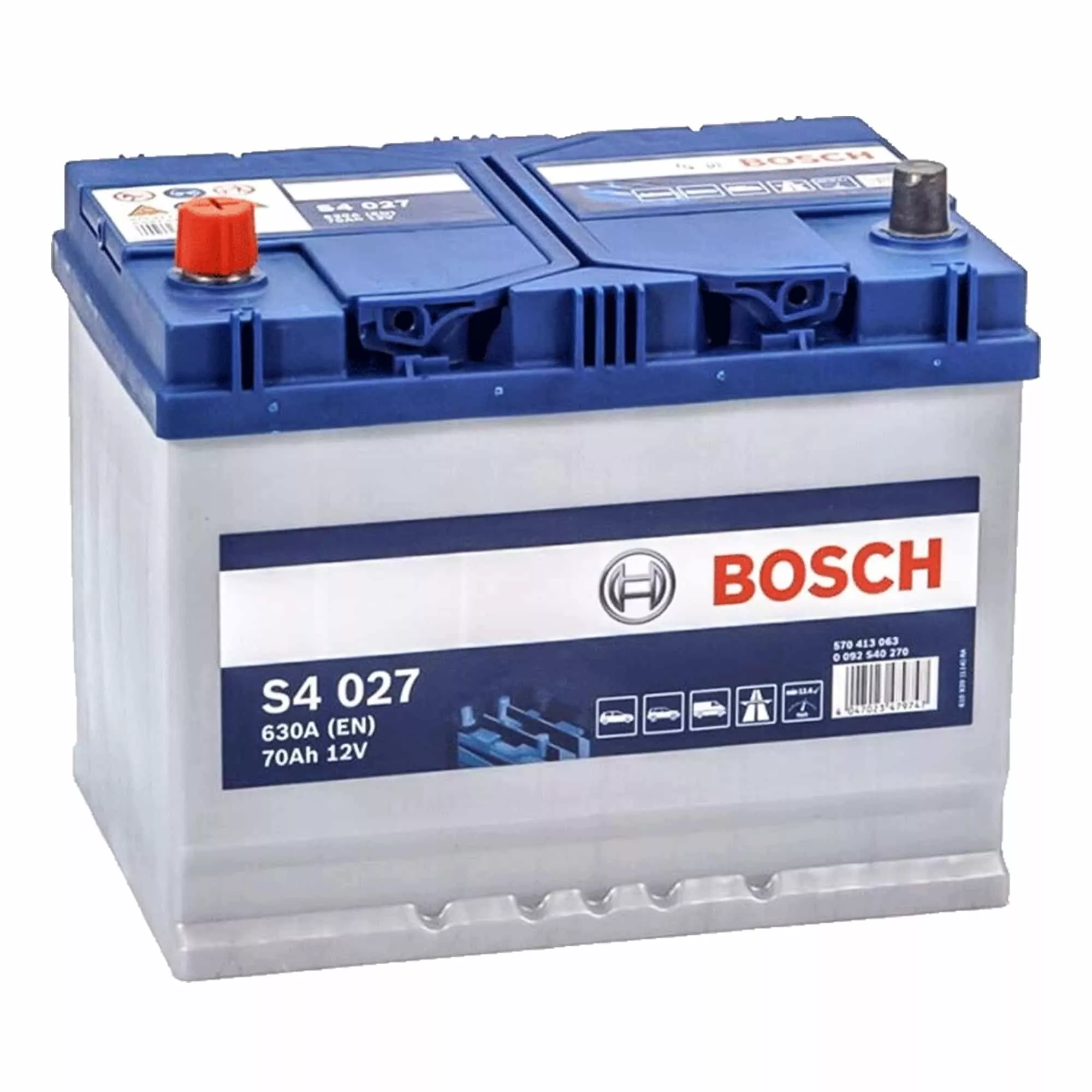 Автомобильный аккумулятор BOSCH S4 6CT-70 Аз (0 092 S40 270)